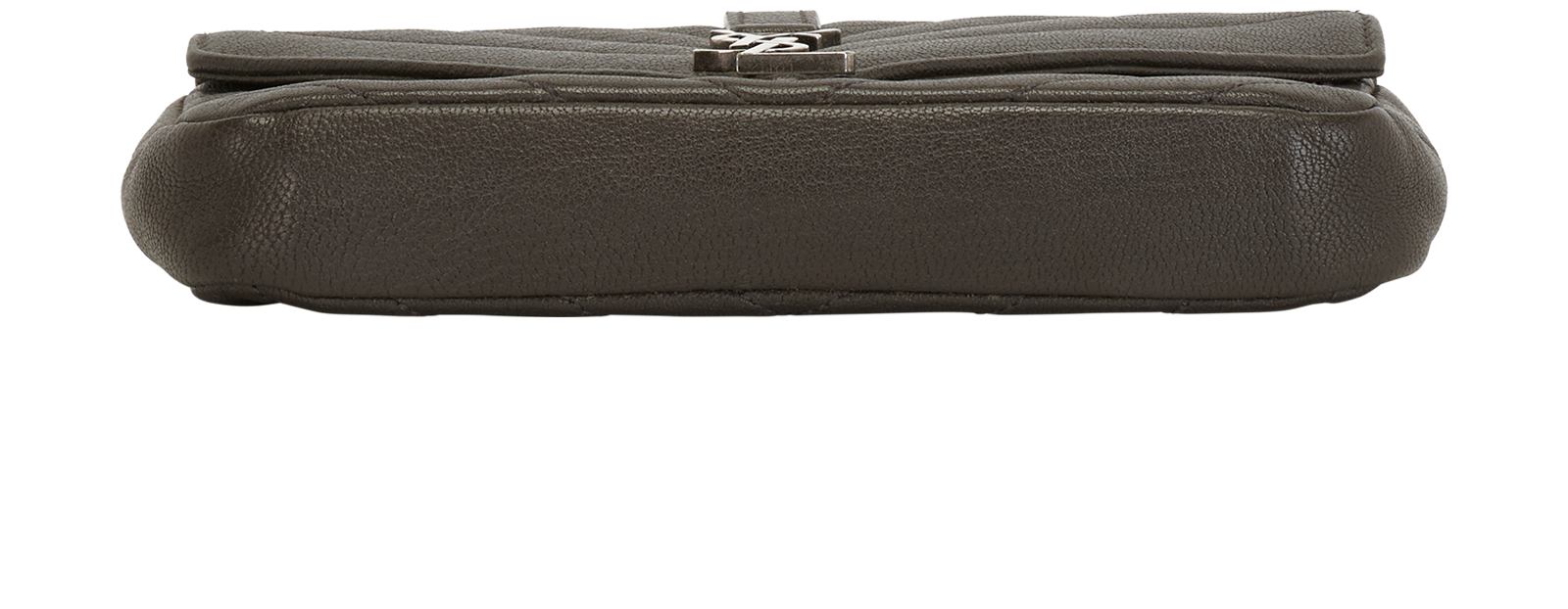 Mini College Crossbody, &pound;550, Handbags, Grey, Leather, Top view